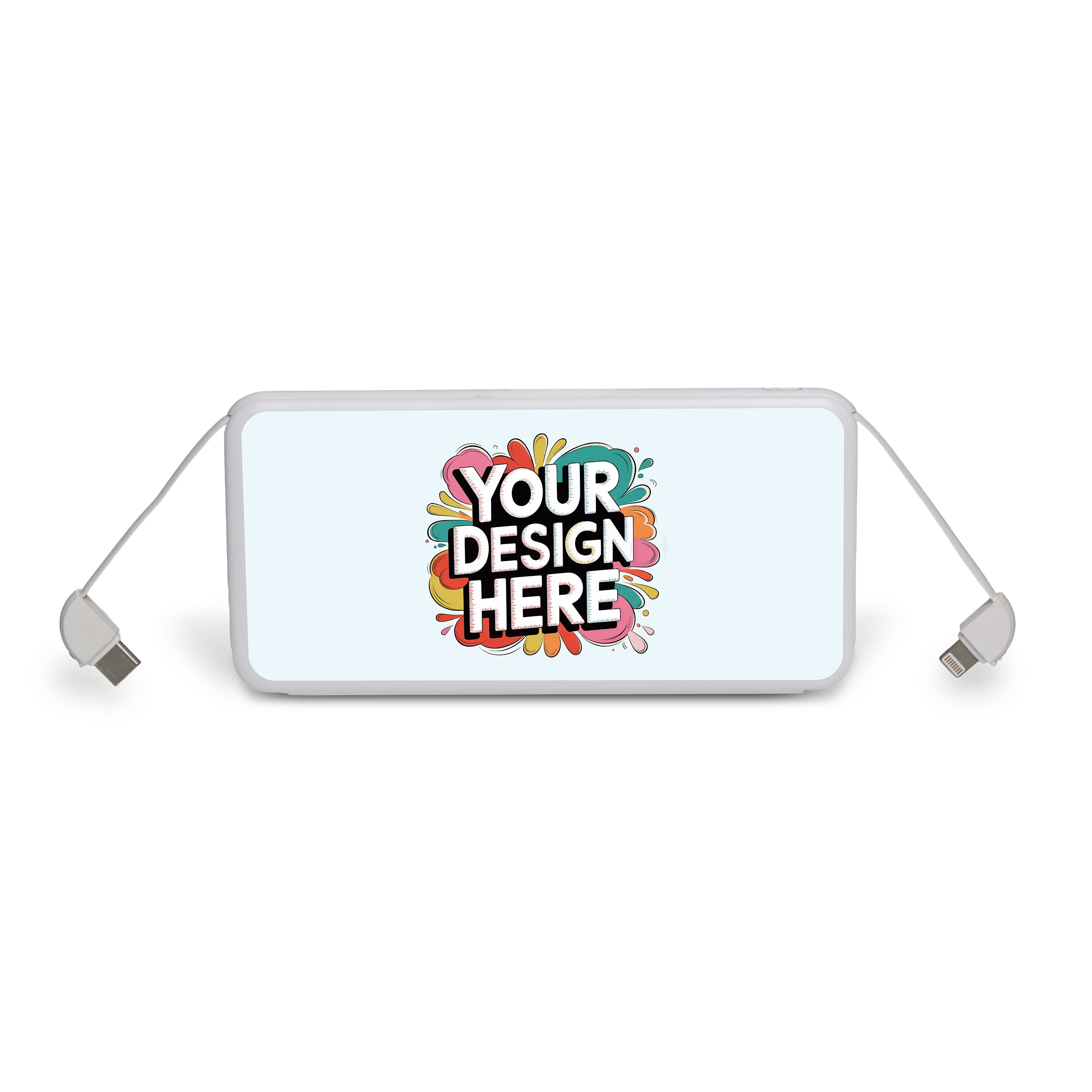 2-in-1 Slim Power Bank Custom Skin