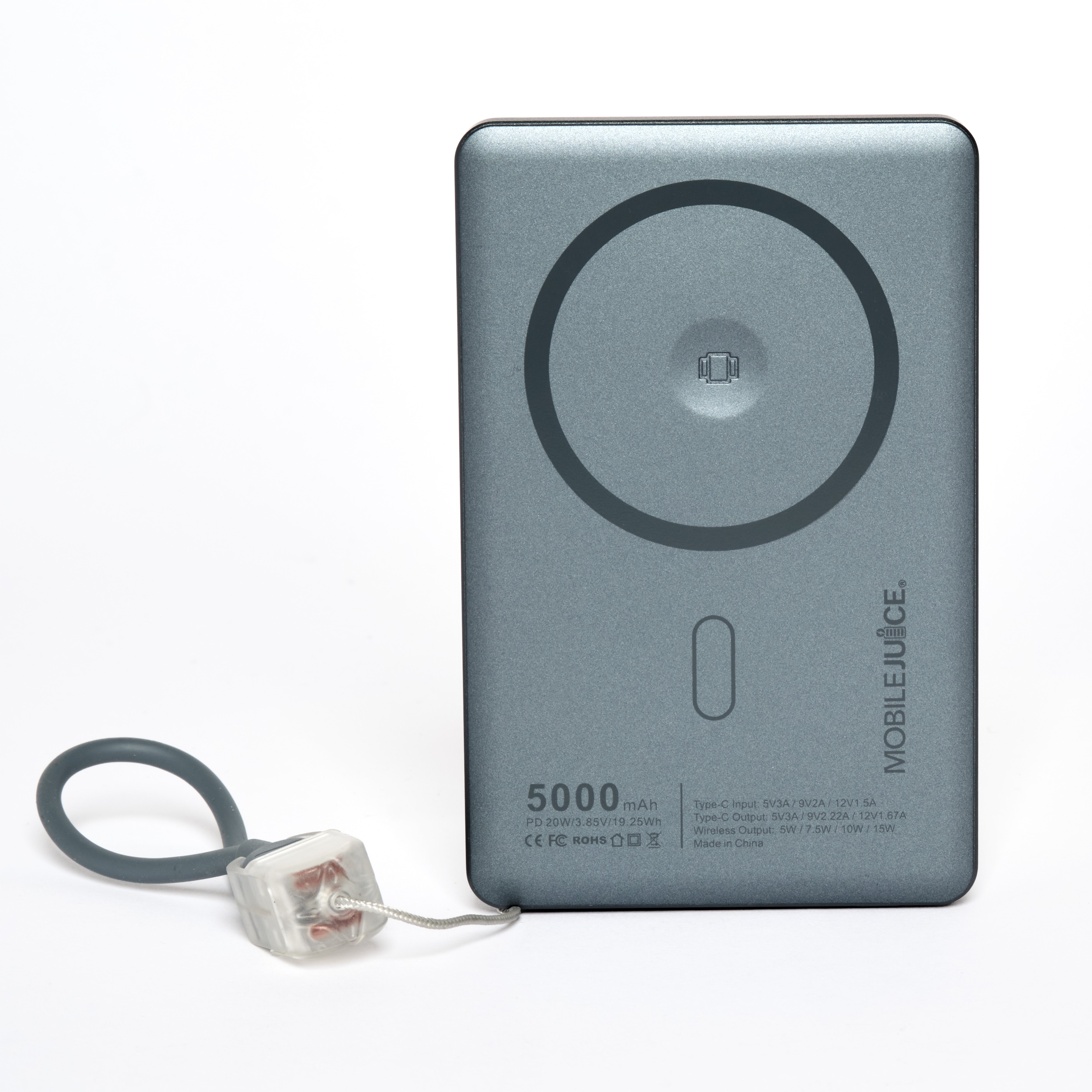 magnetic charging back in grey