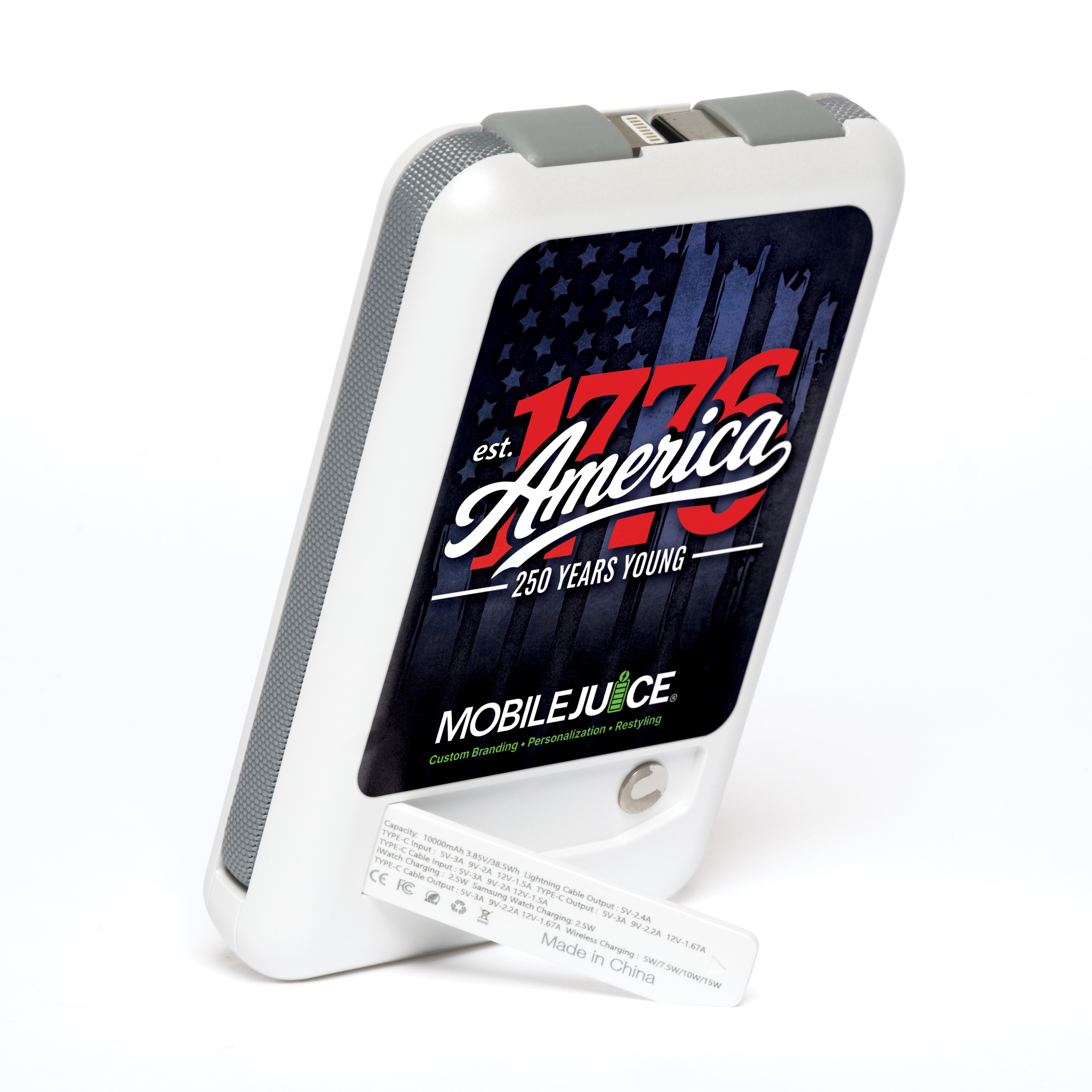 Est. 1776 America – 250th Anniversary Power Bank Skin