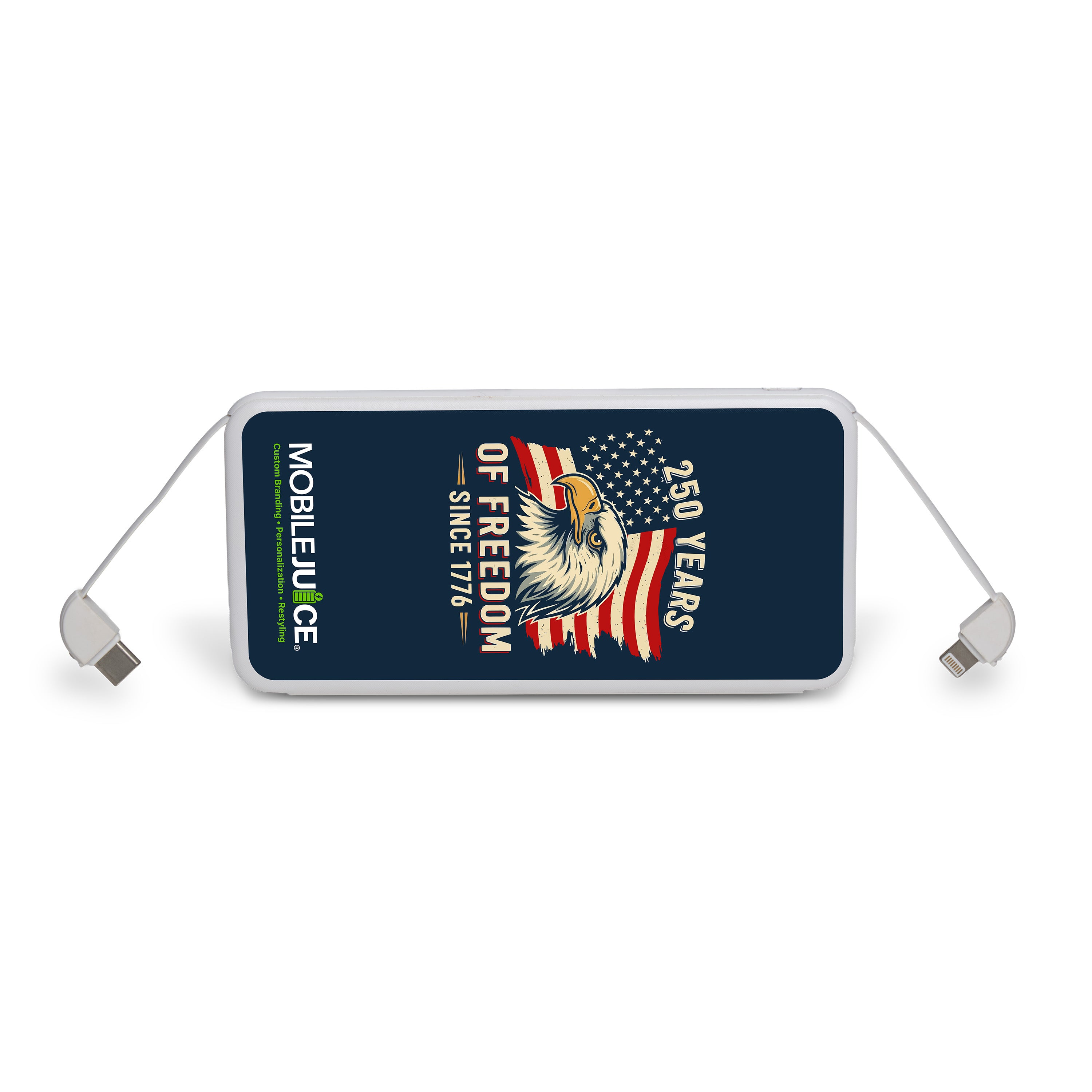 250 Years of Freedom – Patriotic Power Bank Skin