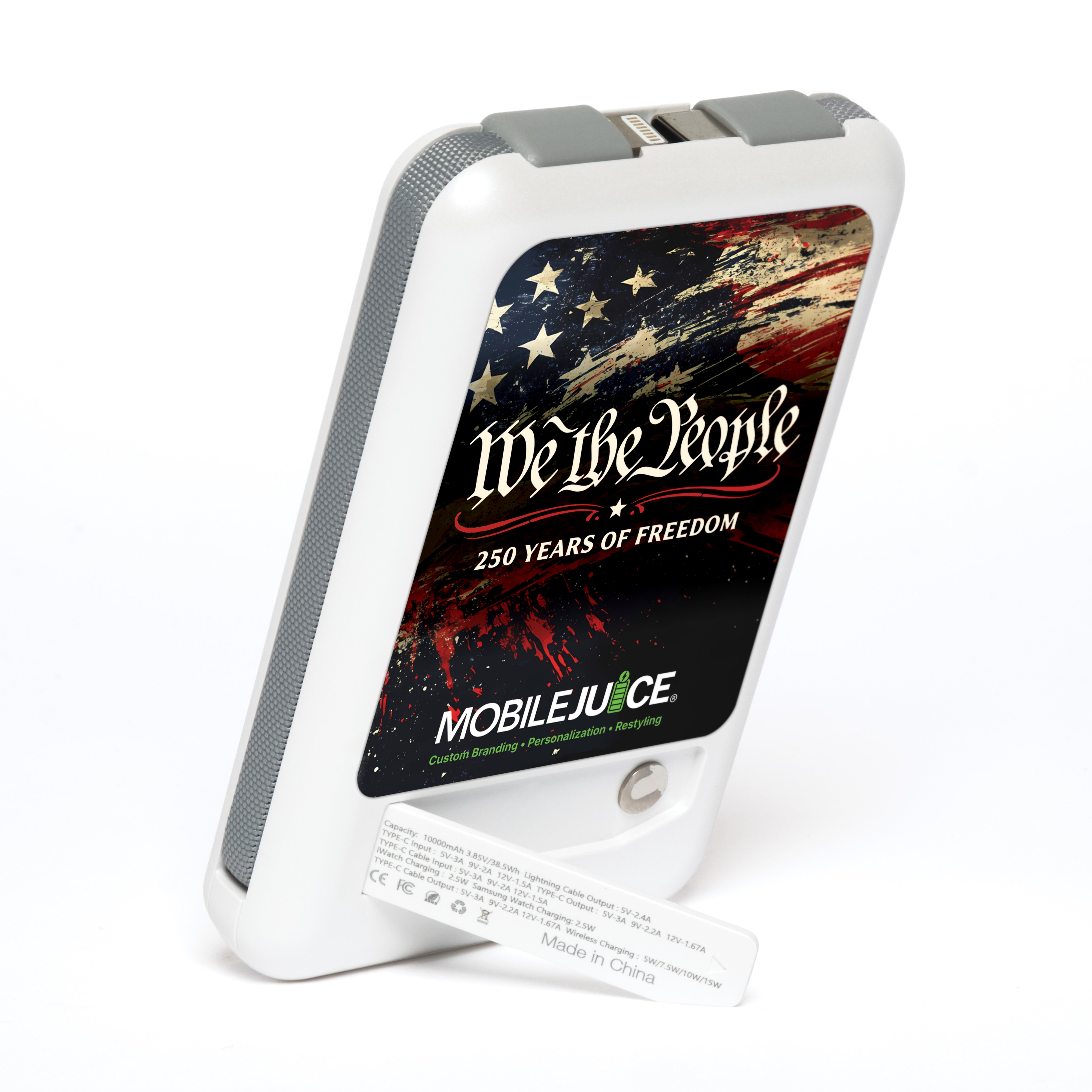We the People – 250th Anniversary Power Bank Skin