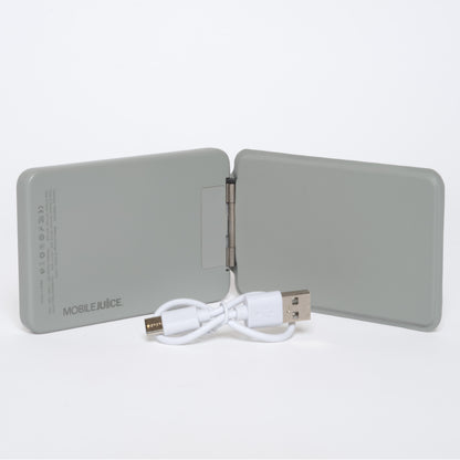 foldable wireless charging bank with cable