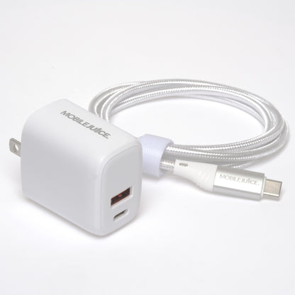 usb c charging block and usb cable